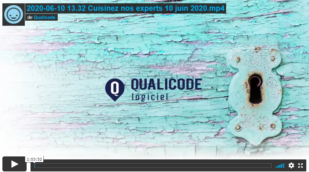 Qualicode cuisinez nos experts juin 2020